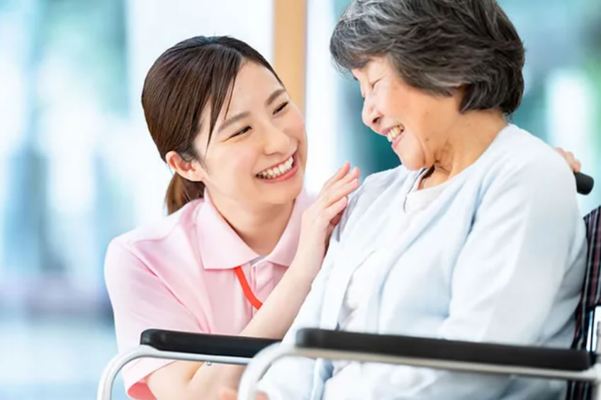 利用者様の笑顔